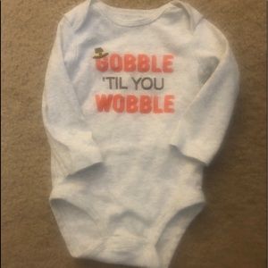 Thanksgiving onesie